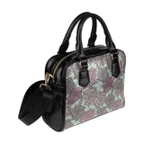 Spider web cobweb design color pattern Shoulder Handbag
