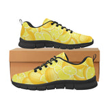 lemon pattern Women's Sneaker Shoes