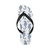 Seahorse pattern background Unisex Flip Flops