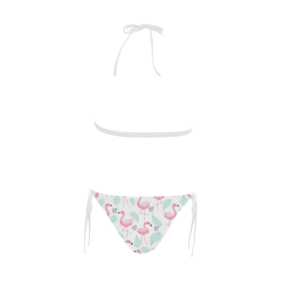 Cute flamingo pattern Sexy Bikinis Two-Piece Swimsuits