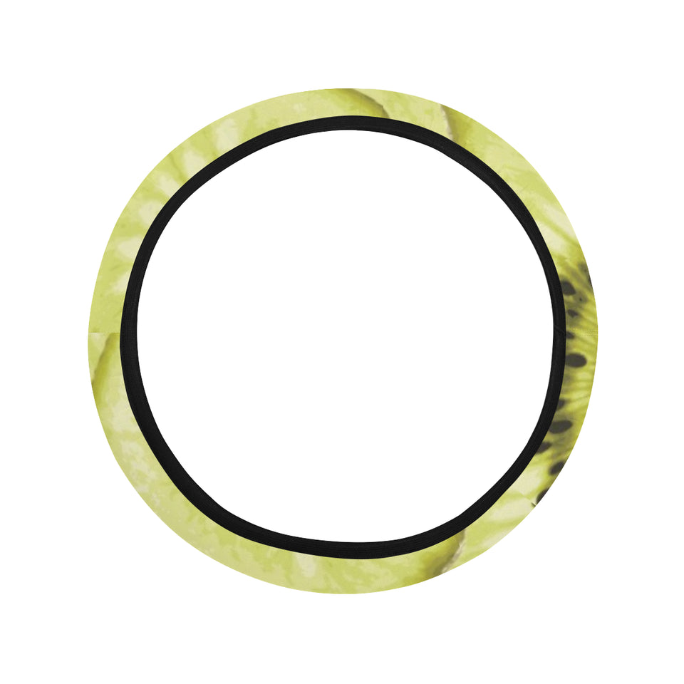 Sliced kiwi pattern Car Steering Wheel Cover