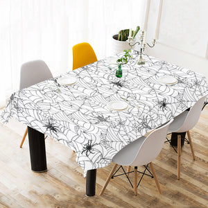 Spider web cobweb pattern Tablecloth