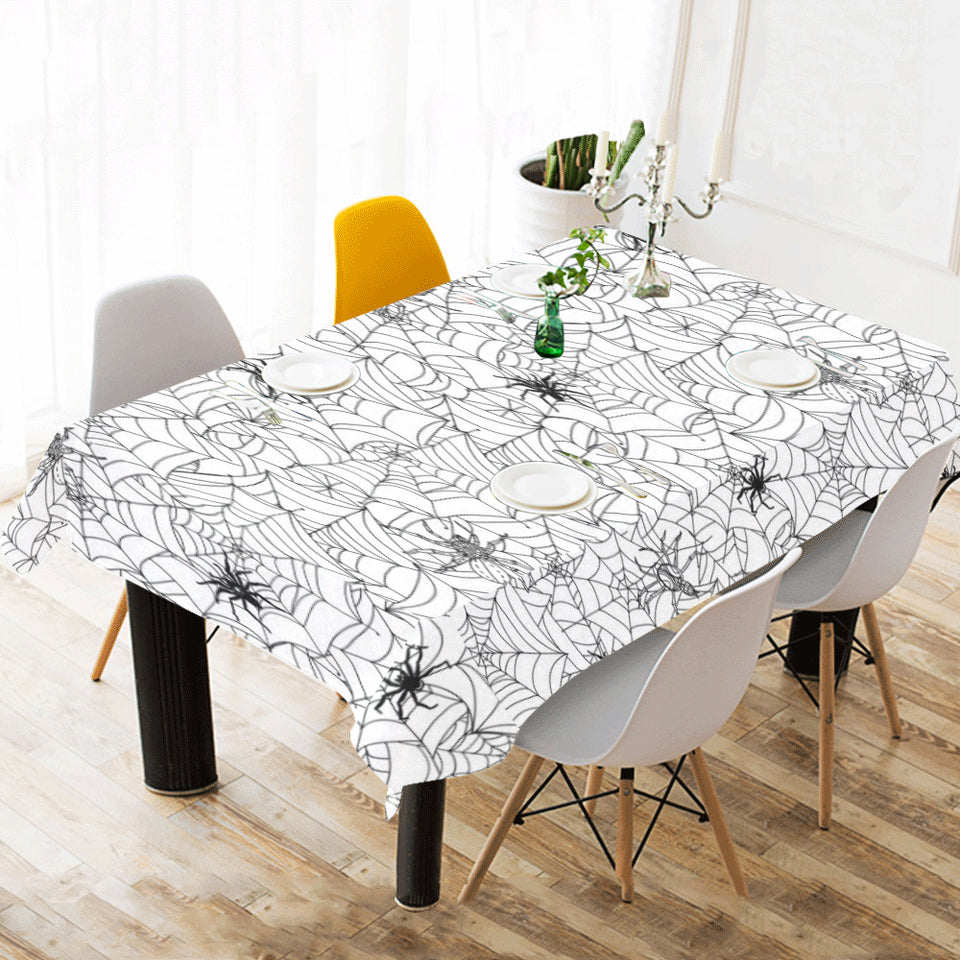 Spider web cobweb pattern Tablecloth