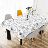 Spider web cobweb pattern Tablecloth