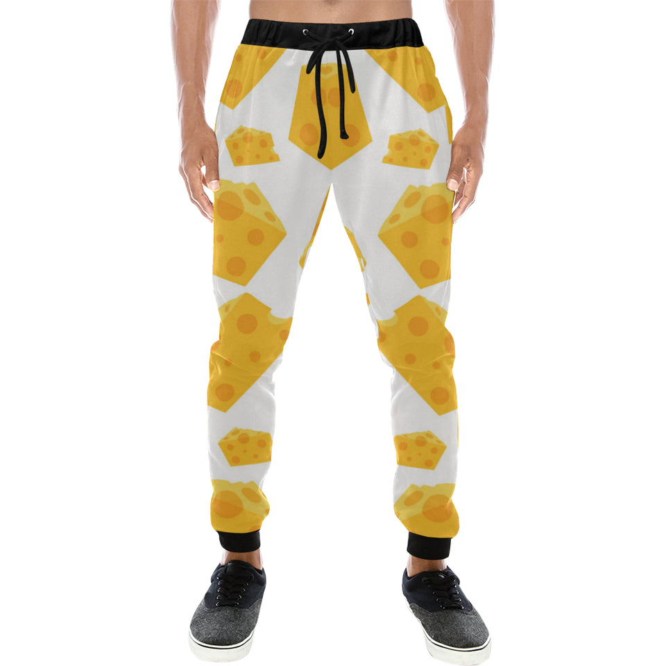 Cheese slice pattern Unisex Casual Sweatpants