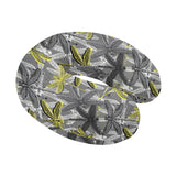 Hand drawn dragonfly pattern U-Shaped Travel Neck Pillow