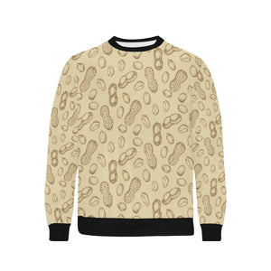 hand drawn peanuts pattern Men's Crew Neck Sweatshirt