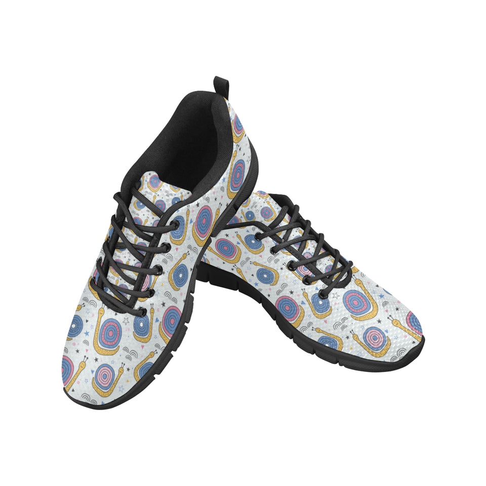 Snail Pattern Print Design 05 Women's Sneaker Shoes