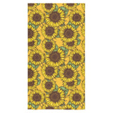 Sunflower pattern Bath Towel