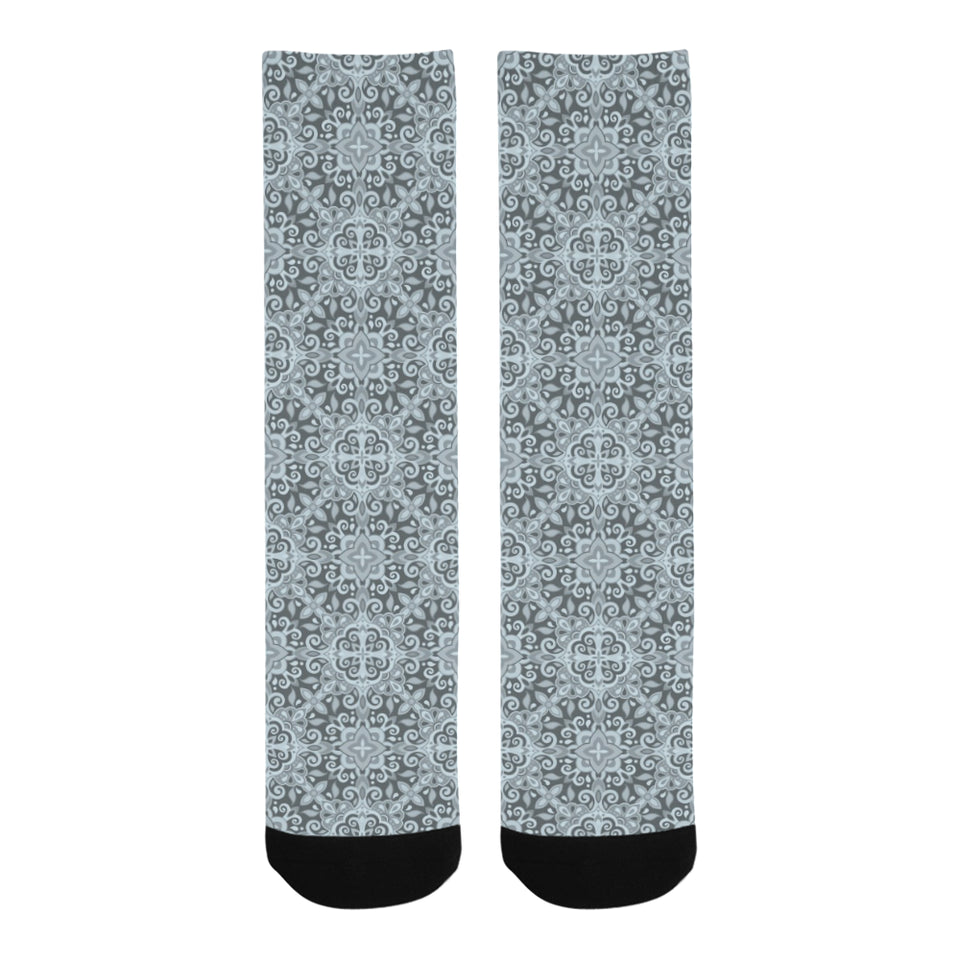 Traditional indian element pattern Crew Socks