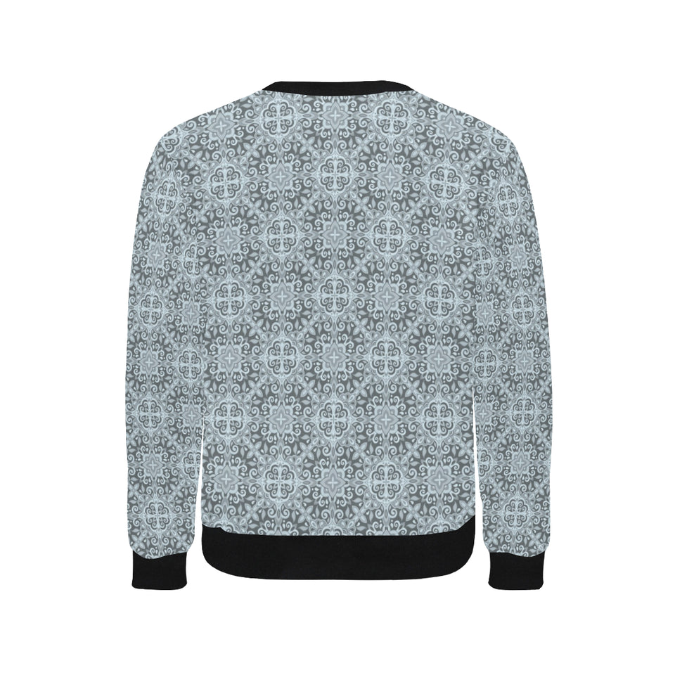 Traditional indian element pattern Men's Crew Neck Sweatshirt