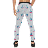 Sailboat anchor pattern Unisex Casual Sweatpants