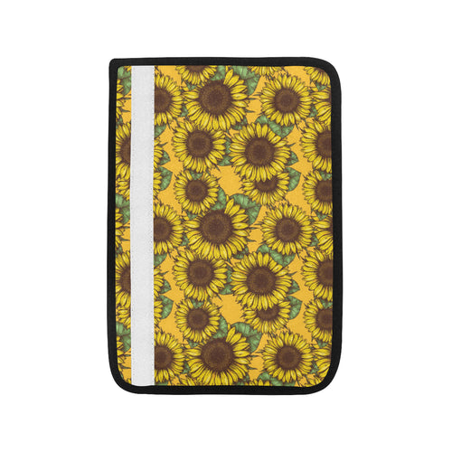 Sunflower pattern Car Seat Belt Cover