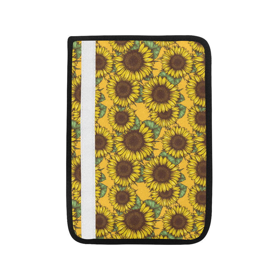 Sunflower pattern Car Seat Belt Cover