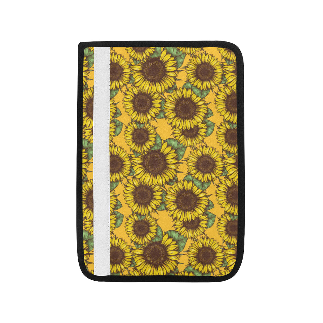 Sunflower pattern Car Seat Belt Cover