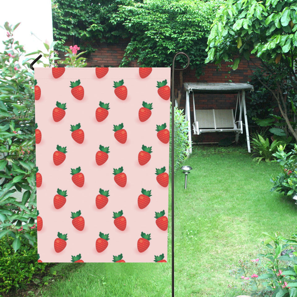 Strawberry beautiful pattern House Flag Garden Flag