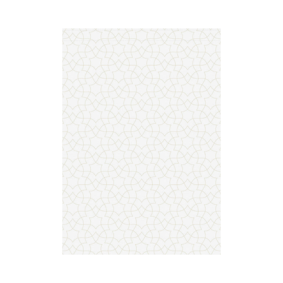 arabic white pattern House Flag Garden Flag