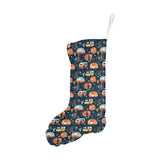 Camper Van Pattern Print Design 05 Christmas Stocking