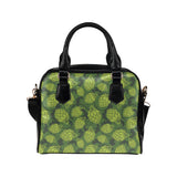 Hop pattern Hop cone background Shoulder Handbag