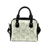Little young goat pattern Shoulder Handbag