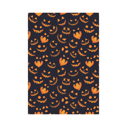 Halloween pattern Pumpkin background House Flag Garden Flag