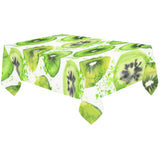 Watercolor kiwi pattern Tablecloth