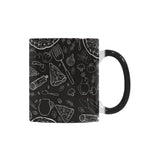 Pizza pattern Morphing Mug Heat Changing Mug