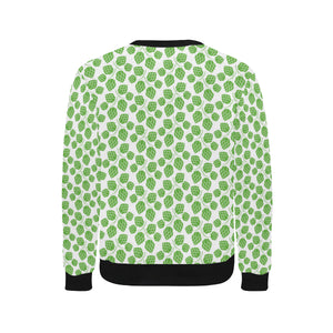 Hop pattern background Men's Crew Neck Sweatshirt