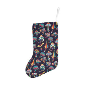 Colorful mushroom pattern Christmas Stocking