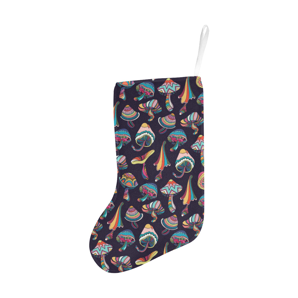Colorful mushroom pattern Christmas Stocking