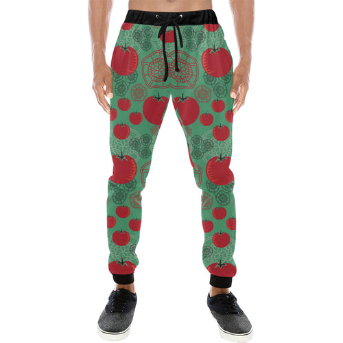 Tomato design pattern Unisex Casual Sweatpants