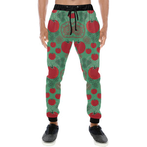 Tomato design pattern Unisex Casual Sweatpants