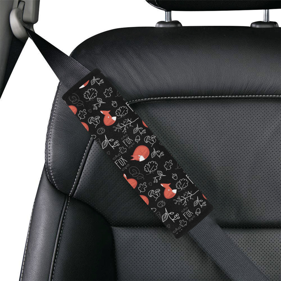 fox sleeping fox pattern Car Seat Belt Cover