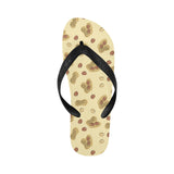 peanuts design pattern Unisex Flip Flops