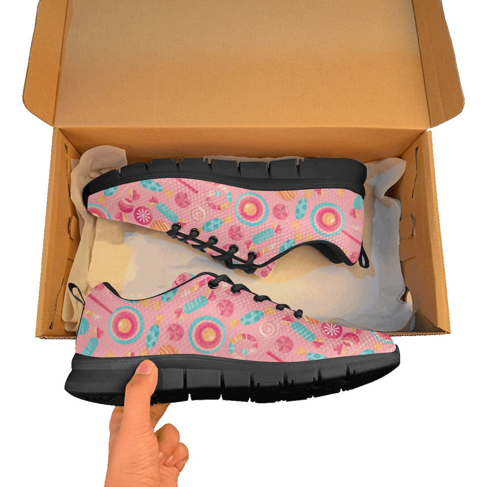 Colorful candy pattern Men's Sneaker Shoes