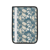 Sea turtle Polynesian Tribal design pattern Car Seat Belt Cover