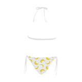 Banana pattern Sexy Bikinis Two-Piece Swimsuits