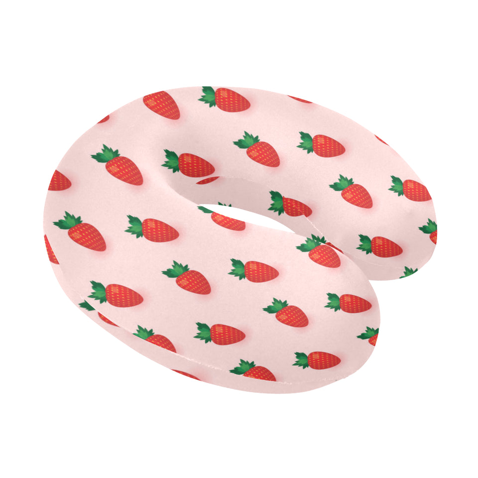 Strawberry beautiful pattern U-Shaped Travel Neck Pillow