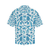 Coral Reef Pattern Print Design 01 Men's All Over Print Hawaiian Shirt (Model T58)