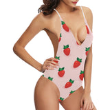 Strawberry beautiful pattern Women's One-Piece Swimsuit