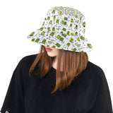 Sketch funny frog pattern Unisex Bucket Hat