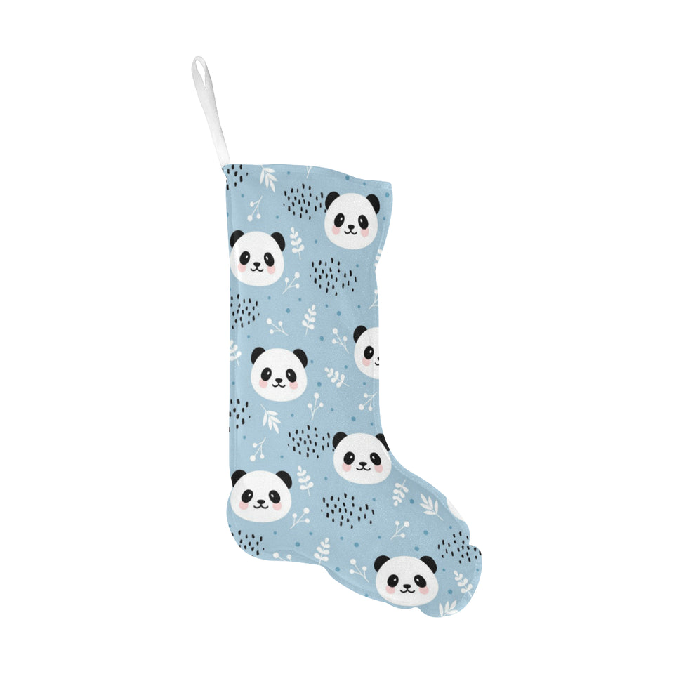 Cute panda pattern Christmas Stocking