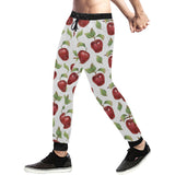 Red apples pattern Unisex Casual Sweatpants