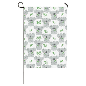 Hand drawn Koala leaves pattern House Flag Garden Flag