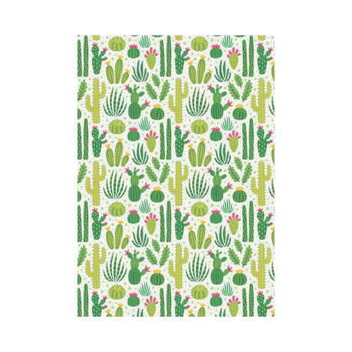 Cactus pattern copy House Flag Garden Flag