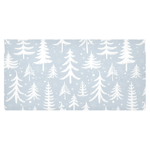Christmas tree winter forest pattern Tablecloth