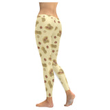 peanuts design pattern Women's Legging Fulfilled In US