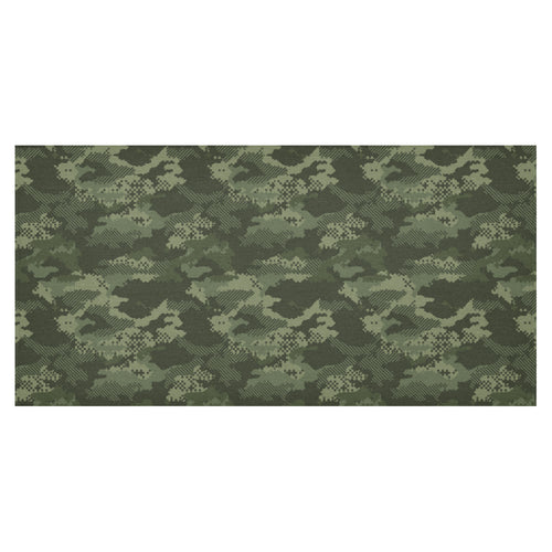 Digital Green camouflage pattern Tablecloth