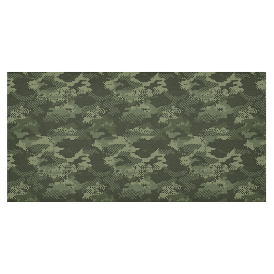 Digital Green camouflage pattern Tablecloth