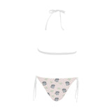 cute raccoons leaves pattern Sexy Bikinis Two-Piece Swimsuits